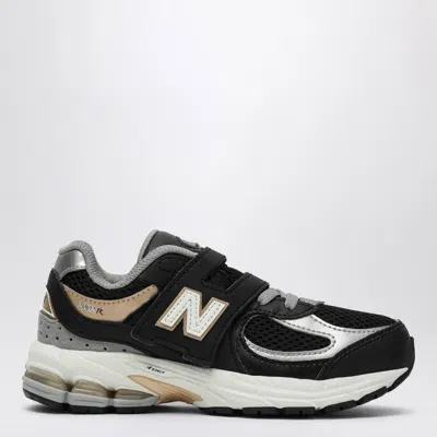 New Balance 2002 Hook & Loop Sneaker In Black