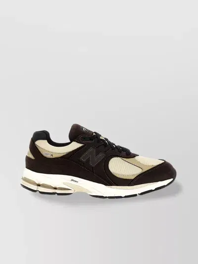 New Balance 2002r Leather-trimmed Suede And Mesh Sneakers In Brown