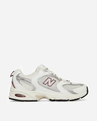 New Balance 530 "sea Salt/mercury Red" Sneakers In White