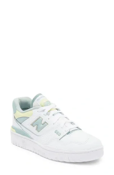 New Balance 550 Basketball Sneaker In White