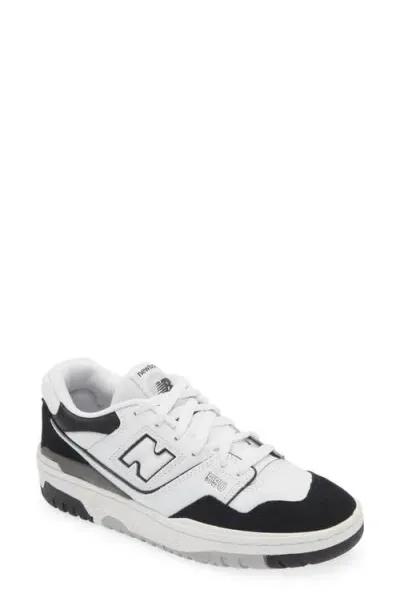 New Balance Kids'  550 Basketball Sneaker In White/black