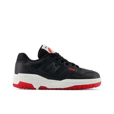 New Balance ' 550 In Black/team Red