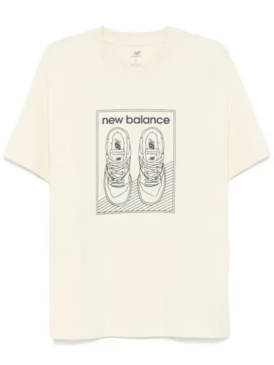 New Balance 550 T-shirt In Yellow