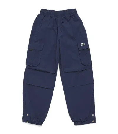 New Balance Kids' Cotton Trousers In Navy