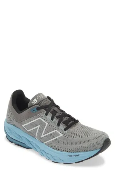 New Balance Fresh Foam X 860 V14 Running Sneaker In Slate Grey/chrome Blue