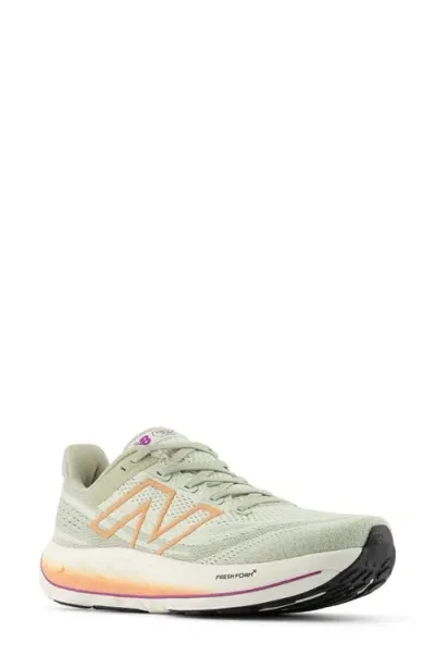 New Balance Fresh Foam X Vongo V6 Running Shoe In Mint/light Gold Metallic