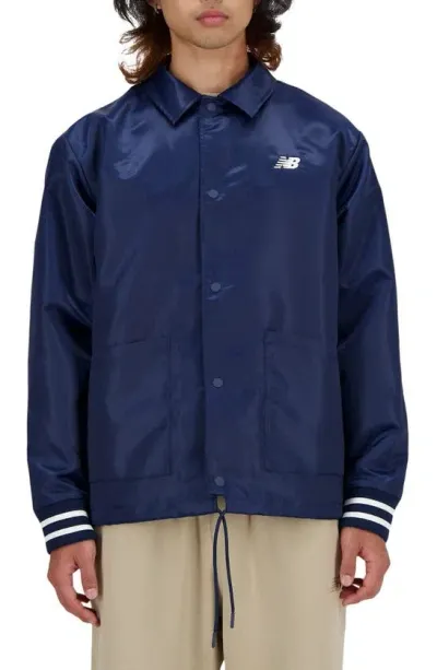 New Balance Sportswears Greatest Hits Jacket In Navy/white