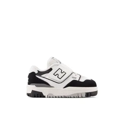 New Balance Infants' 550 Bungee Lace With Top Strap In Black