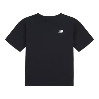 New Balance Kids' Jersey Small Logo T-shirt In Black