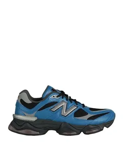 New Balance Leather And Mesh Sneakers In Blue