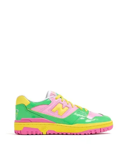 New Balance Leather Sneakers In Pink