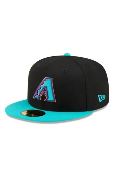 New Era X Diet Starts Monday X Diet Starts Monday Arizona Diamondbacks 59fifty Fitted Twill Baseball In Black