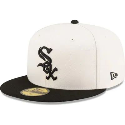 New Era X Diet Starts Monday X Diet Starts Monday Chicago White Sox 59fifty Fitted Baseball Cap In Beige