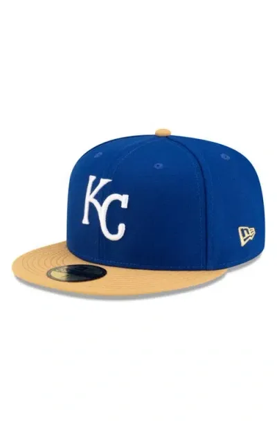 New Era X Diet Starts Monday X Diet Starts Monday Kansas City Royals 59fifty Fitted Twill Baseball C In Blue