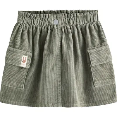 Next Kids' Corduroy Cargo Skirt In Green