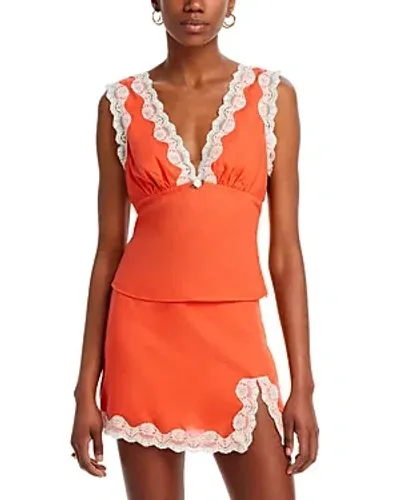 Nia Celia Top In Orange