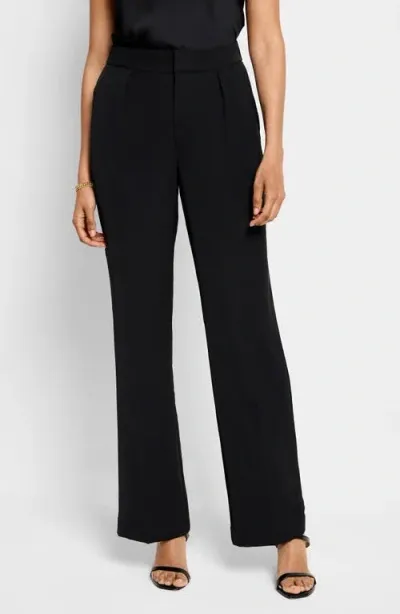 Nic + Zoe Nic+zoe Social Edit Wide Leg Pants In Black Onyx