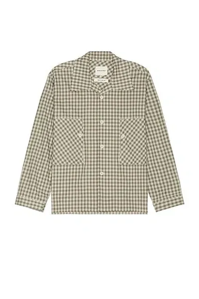 Nicholas Daley Classic Two Pocket Shirt In Green