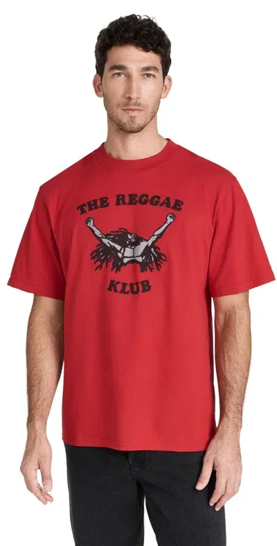 Nicholas Daley Reggae Club T Shirt Red