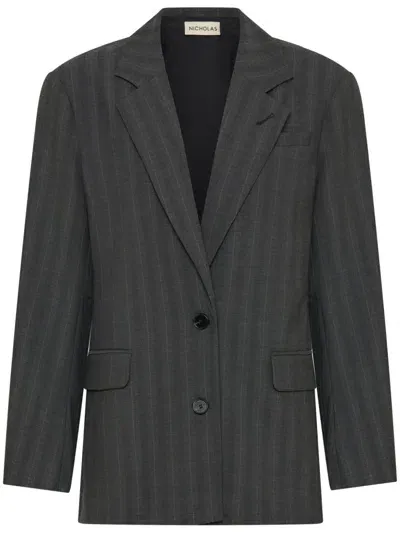 Nicholas Nadia Blazer In Grey