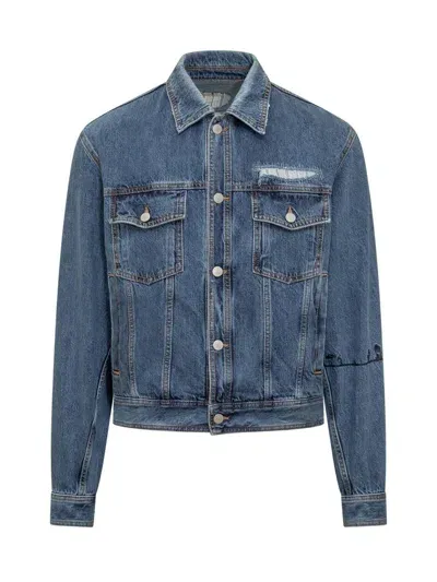 Nick Fouquet Denim Jacket In Blue