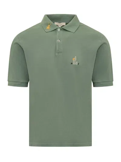 Nick Fouquet Polo With Logo In Green