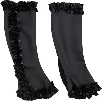 Nicklas Skovgaard Black Jessica Spats Leg Warmers