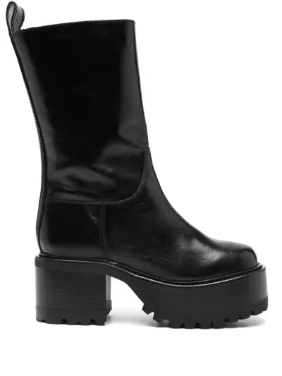 Nicole Saldaã±a 70mm Stevie Boots In Black