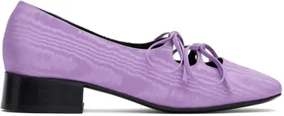 Nicole Saldaã±a Purple Isabel Ballerina Flats