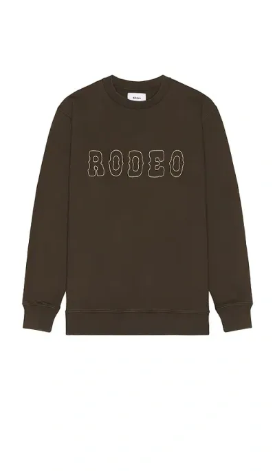 Nikben Rodeo Crew Sweatshirt In Dark Green