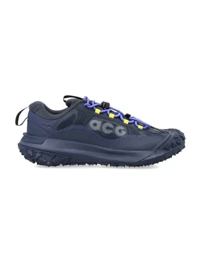 Nike Acg Mountain Fly 2 Low Sneaker In Dk Obsidian/wolf Grey-navy-midnight Navy-persian V