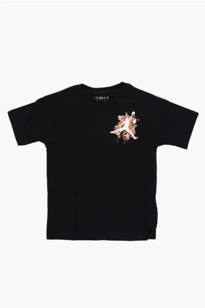 Nike Air Jordan Printed Floral Jumpman Crewneck T-shirt