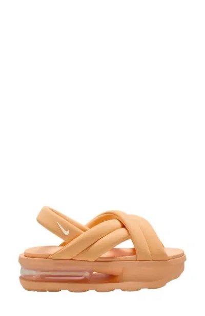 Nike Air Max Isla Platform Sandal In Peach Cream/pale Ivory/peach