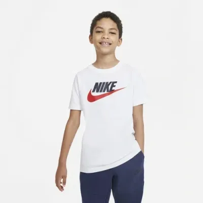 Nike Kids' Boys   Futura Icon Td T-shirt In Obsidian/white/university Red