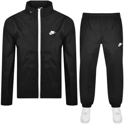 Nike Club Tracksuit Black