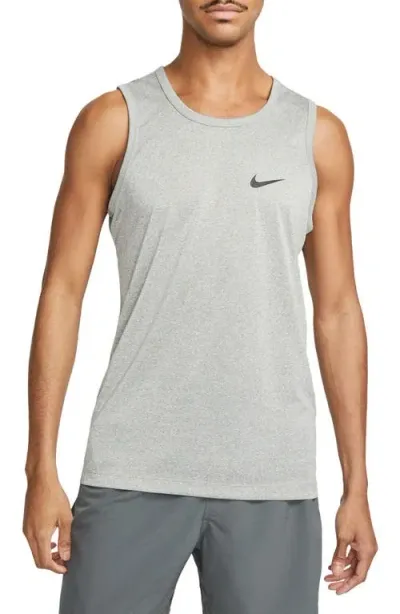 Nike Dri-fit Legend Training Tank In Tumbled Grey/silver