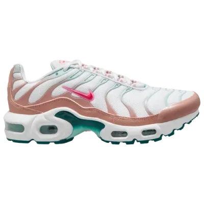 Nike Girls   Air Max Plus In Red Stardust/white/siren Red