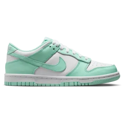 Nike Girls   Dunk Low Mt In Mint Foam/white