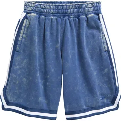 Nike Kids' Dna Basketball Shorts In Mystic Navy/denim Turquoise