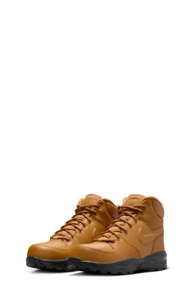 Nike Kids' Manoa Boot In Wheat/black/wheat