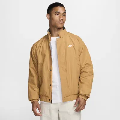 Nike Men's Club Futura Jacket In Brown