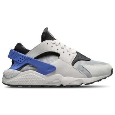 Nike Air Huarache Low-top Sneakers In Summit White/anthracite/light Smoke Grey