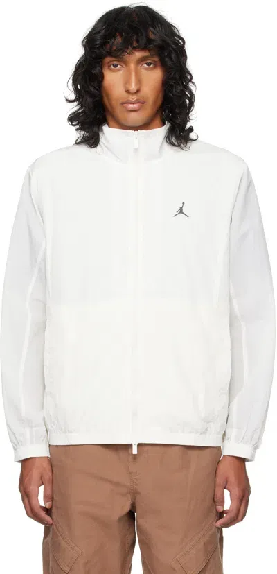 Nike Off-white Jordan Essentials Jacket In Sail/sail/anthracite