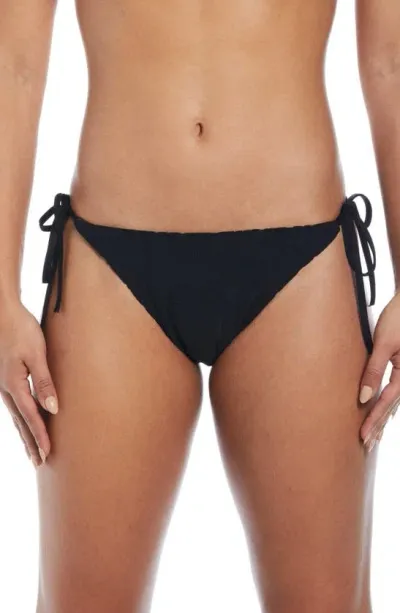 Nike Retro Flow Bikini Bottoms In Black