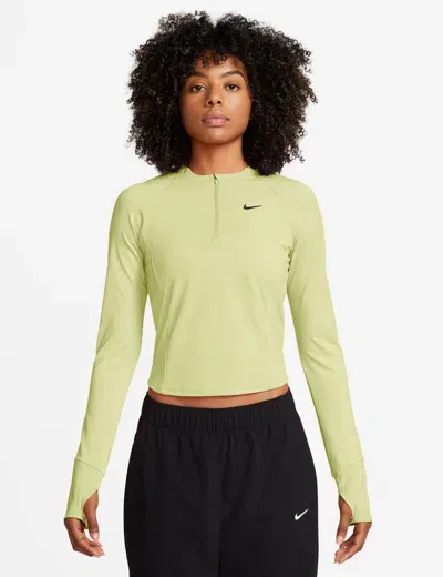 Nike Running Division Long-sleeve Pocket Top In Green