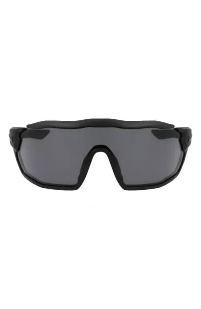 Nike Show X Rush 58mm Shield Sunglasses In Matte Black/dark Grey