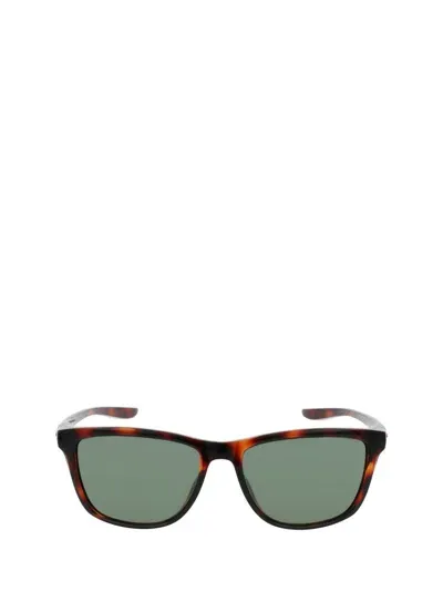 Nike Sunglasses In Soft Tortoise / Green Polarized