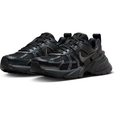 Nike V2k Run Sneaker In Black/smoke Grey/anthracite