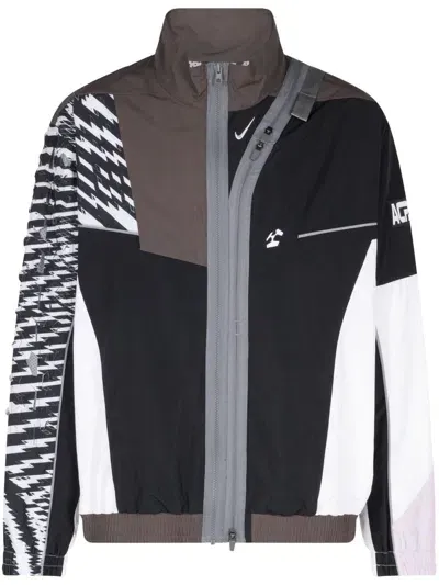 Nike X Acronym Logo-embroidered Track Jacket In 白色