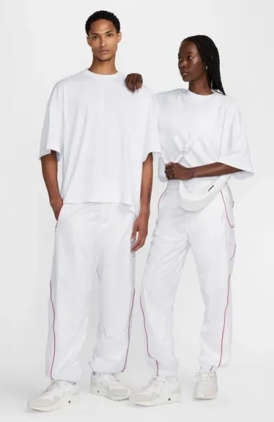 Nike X Jacquemus Logo Cotton T-shirt In White